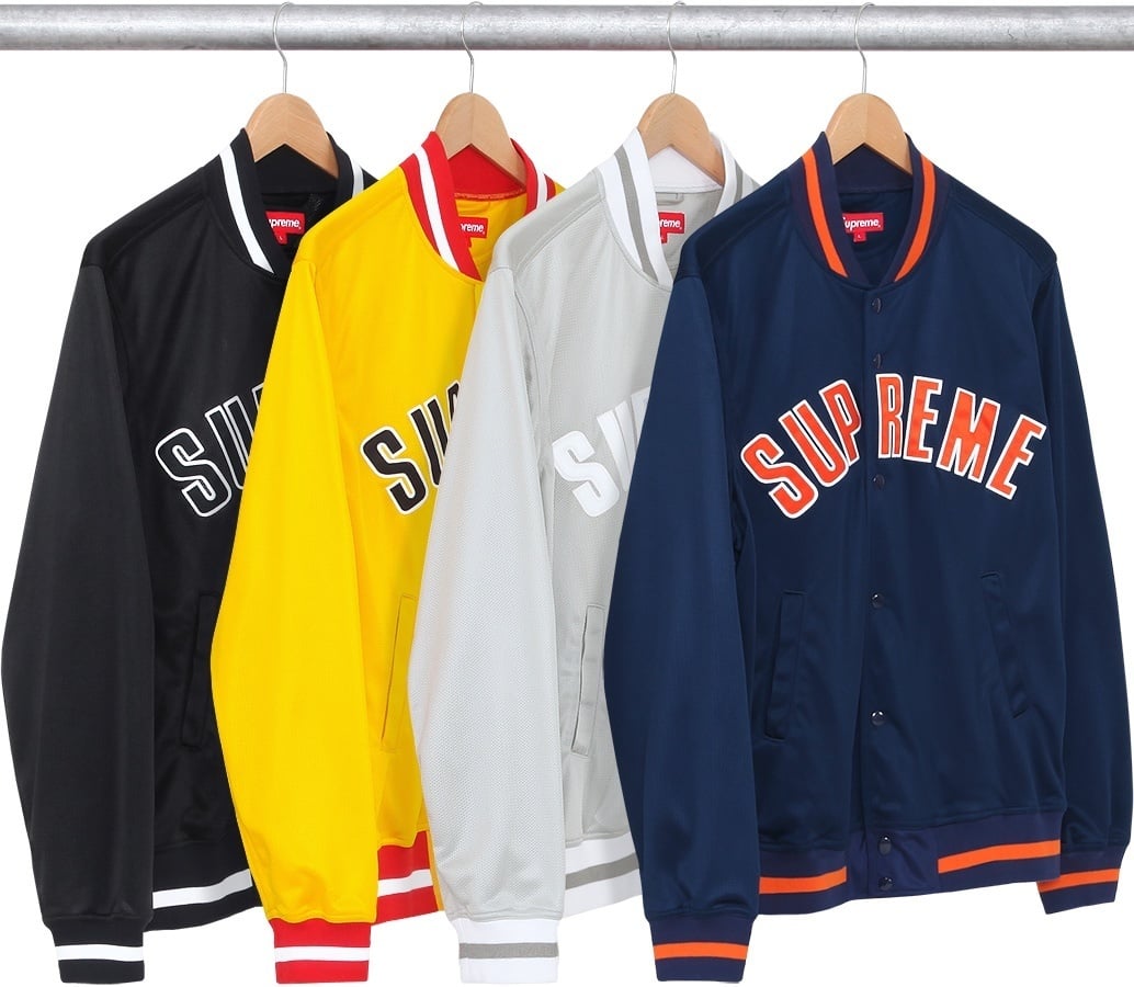 Mesh Varsity Jacket
